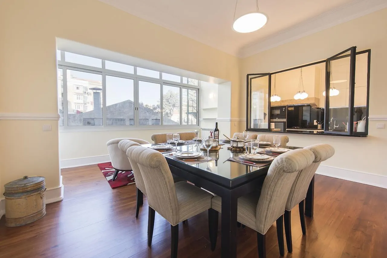 Апартаменты Spacious 4Bdr River View Лиссабон Португалия